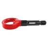 Perrin Performance Aluminum Front Tow Hook Kit Red Compatible with