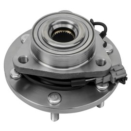 Detroit Axle - 4WD Front Wheel Bearing Hub for 2008-2012 Nissan Titan Armada, 2008-2010 Infiniti QX56, Wheel Bearing and Hub Assembly Replacement