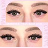 SLSXNL Lash Clusters Wispy 9-14MM D Curl Eyelash Clusters Natural