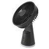 Desktop Fan Portable 5 Speed Power Display Quiet USB Rechargeable