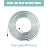 YAKEFLY 25 Ft Flexible Tube Line Roll,1/4" Brake Line Tubing