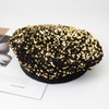 YeeHeen Women Bling Beret Hats Sparkly Sequin Glitter Beanie Hat