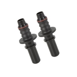 Partuto 2pcs 9.49mm ID8 Car Fuel Line Hose Pipe Quick Release Male Connect Connector Replacement