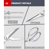 Kitchen Scissors Stainless Steel Multi Function Food Shears Ultra Sharp