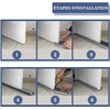 Draught Excluder 37 Inch Door Seal Draught Excluder with Double