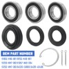 Rear Axle Wheel Bearing Kit with Seals Compatible with Honda