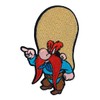 C&D Visionary Looney Tunes Yosemite Sam Patch, Yellow, Blue
