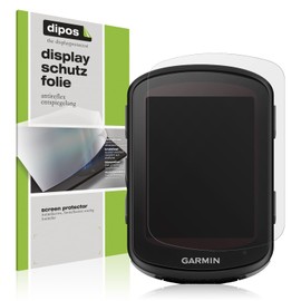 dipos I 2x Matte Screen Protectors for Garmin Edge 540 Solar Film Screen Protector, Ultra Thin, Case-Friendly, Fingerprint Compatible