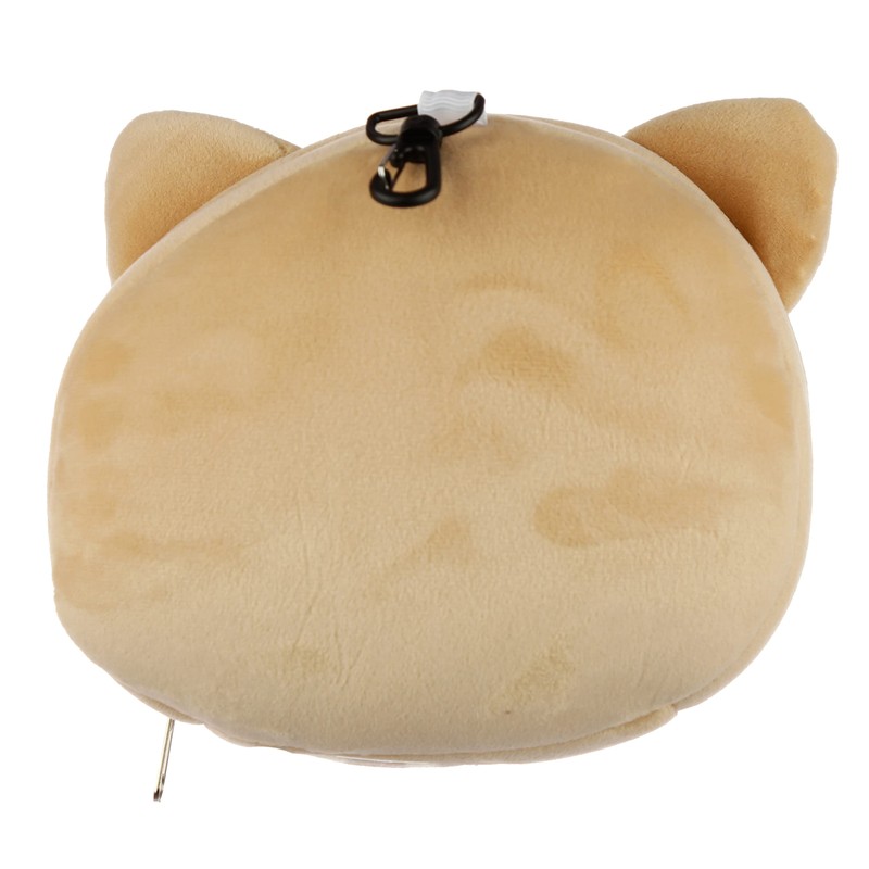 Relaxeazzz Squishy Neck Pillow with Eye Mask, Shiba Inu, Cute,