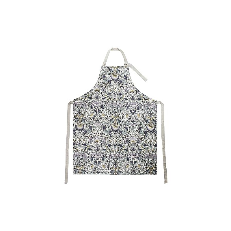Leonardo Collection LP94974 William Morris Lodden Print in Blue Apron