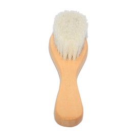 IWOWHERO Shampoo Bath Hairbrush Wooden Handle Wool Brush for Baby Gentle Comfortable for Shampoo Shower