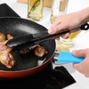 uxcell 2pcs Silicone Hot Handle Holders, Cast Iron Skillet Handle