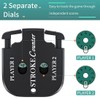 EYVRPAU Set of 2 golf counters, golf score counter, stroke