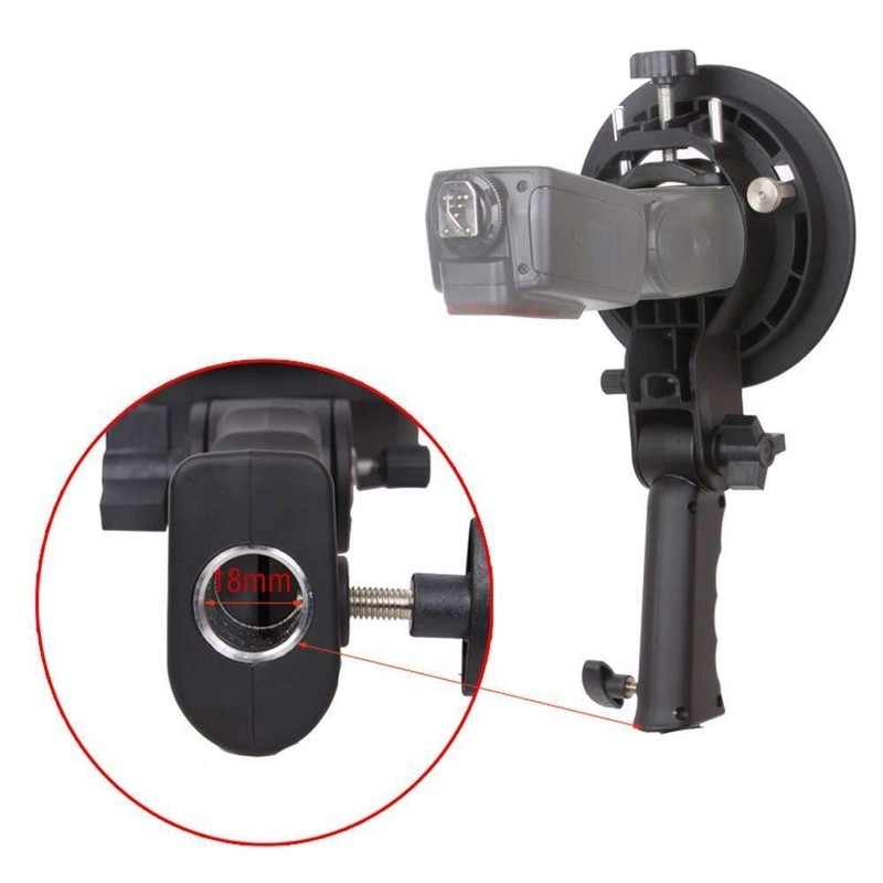 ANGEEK Photography Accessories Handheld Grip S-Type Flash Bracket Bowens S
