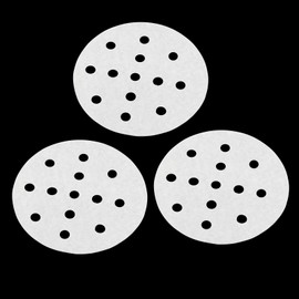 Rierdge 4" Small Bamboo Steamer Liners, 500Pcs Non-stick Steam Paper for Steamed Dumplings Buns