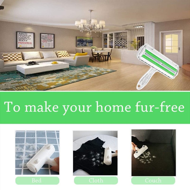 Efficient Pet Hair Removal Tool Reusable Cat Dog Bed Furniture