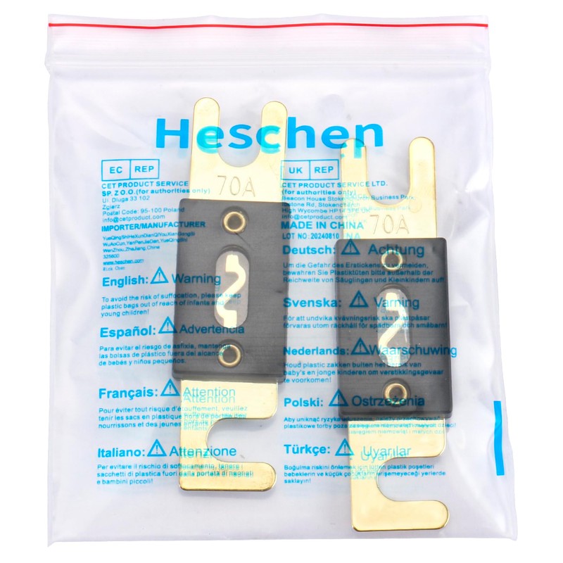 Heschen ANL Fuse ANL-70 70 Amp for Car Vehicles Audio