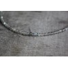 Unbranded Natural Labradorite 4mm Beaded Choker Necklace Healing Reiki Dainty