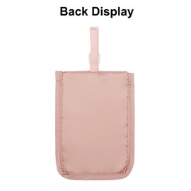 lapinchen Travel Bra Wallet for Women, Hidden Bra Wallet Pickpocket Proof Under Clothes Money Belt Pouch Secret Travel Wallet for Money Valuables, Pink, Nude, 3 inches, Comfortable