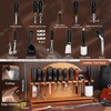 BUTUZE Leather Tools, Leather Crafting Kit with Leather Tool Rack,