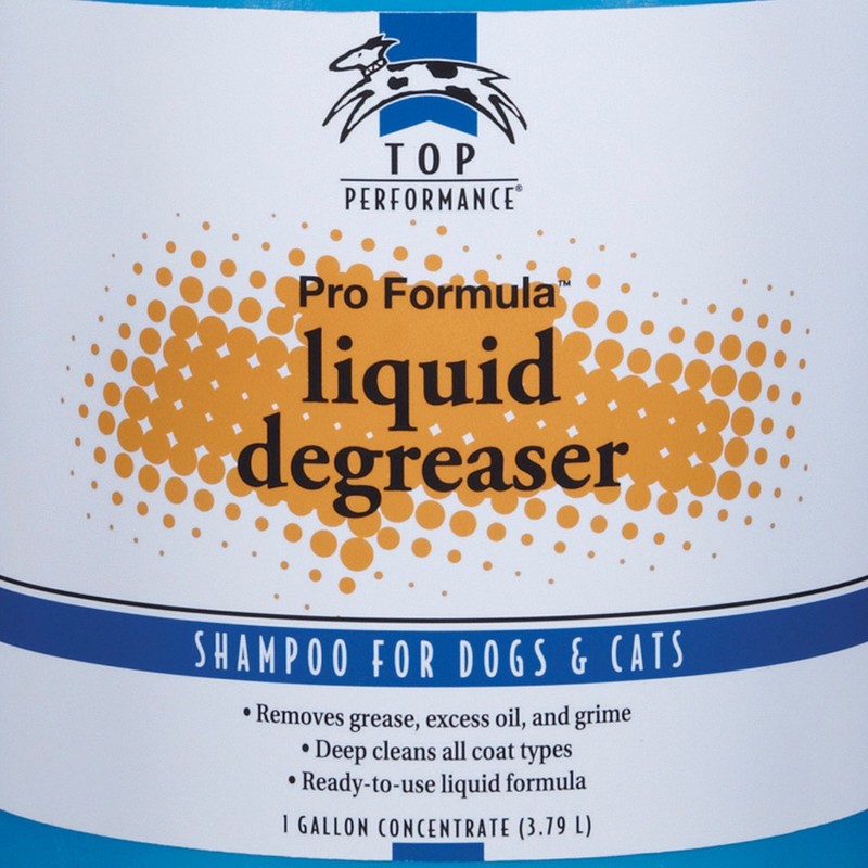 Top Performance Pro Formula Pet Liquid Degreaser, 1-Gallon.