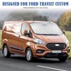 Sonnenschutz Auto Frontscheibe Ersatz für Ford Transit Custom, 3PCS Sonnenschutz