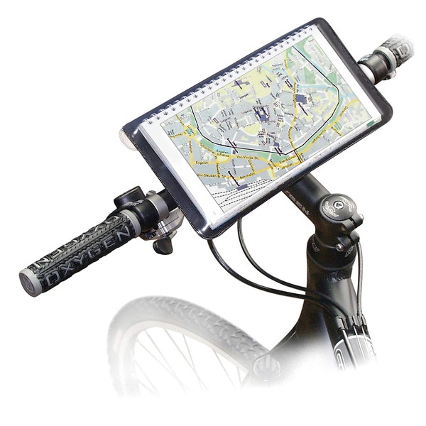 Rixen und Kaul Bicycle-Mounted Map Holder - Black
