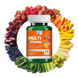 [KRITYLA] Multivitamin ALL-IN-ONE Supplements | Made in USA | 60 Capsules