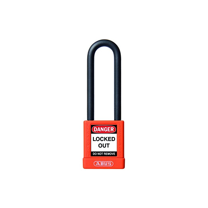 ABUS 58985 75mm Non Conductive Lock Out Tag Out Long