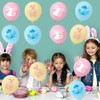 HADCKJA Easter Party Decorations - Latex Balloons with Bunny &