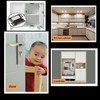 Alise Magnetic Cabinet Door Catch 4Pcs,Cabinet Door Magnets Catches Magnetic