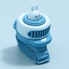 Innovative Cartoon Children's Watch Fan USB Students Portable Small Mini