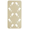Lashuma Barocco Non-Slip Mat for Bath, Bath Mat in Baroque