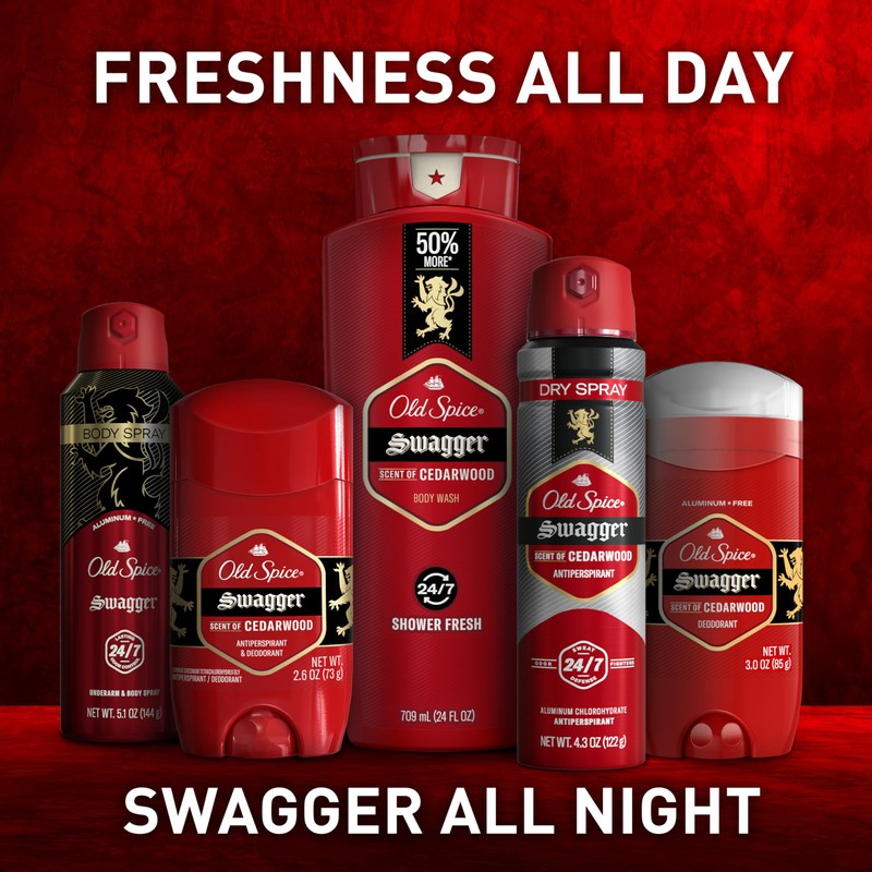 Old Spice Dry Spray Antiperspirant Deodorant for Men, 24/7 Sweat