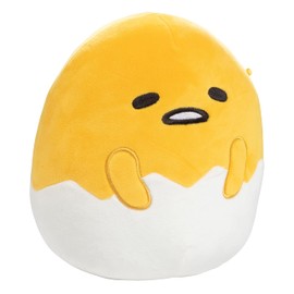 Squishmallows Gudetama The Lazy Egg - Peluche oficial de Jazwares – Juguete de peluche Sanrio suave y blando coleccionable – Añade a tu escuadrón – Regalo para niños, niñas y niños