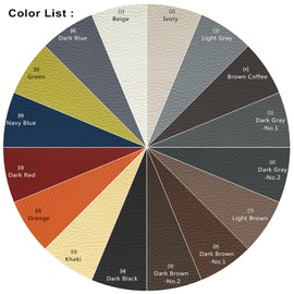 ILOFRI Leather Repair Patch Tape 3x60 inch, Strong Adhesion Backing Self Adhesive Leather Replacement for Couch, Car Seats, Boat Seats, Sofa, Upholstery. Bonded Leather Repair Roll - Orange