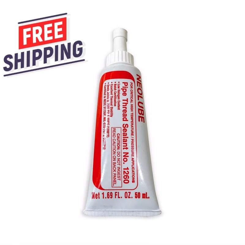 Neolube No. 1260 Pipe Thread Sealant High Temperature, Pressure &