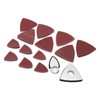 Oscillating Tool Sanding Pad Kit Triangular Finger Accessories 60 80