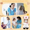 JoycuFF Nurse Gift - Positive Crochet Bear for Nurse Week,