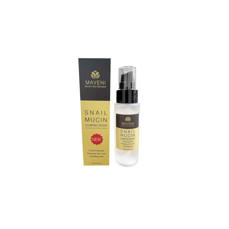 MAVENI High Concentration Snail Mucin Plumping Serum 3.38 fl.oz 100ml