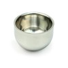 FRCOLOR Stainless Steel Shaving Brush Shaving Bowl Set Women's and