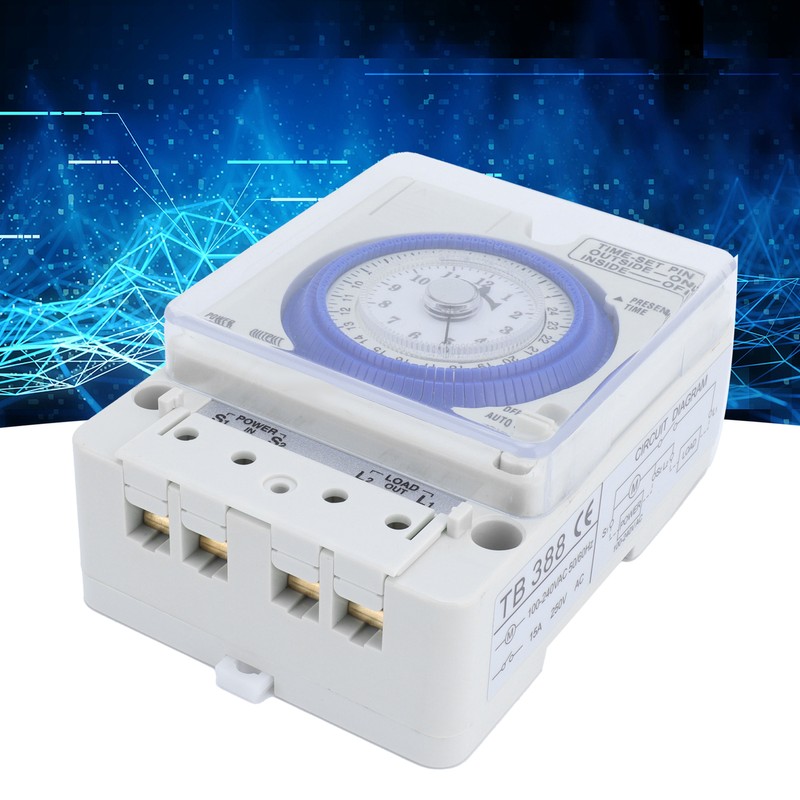 Mechanical Timer Automatic 24 Hours Low Power Consumption Time Switch