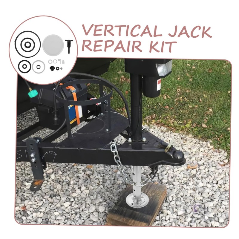 BUGUUYO 1set Jack Repair Kit Hydraulic Jack Seal Replacement Tools