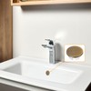 uxcell 2Pcs Sink Overflow Cover Basin Trim Copper Overflow Rings