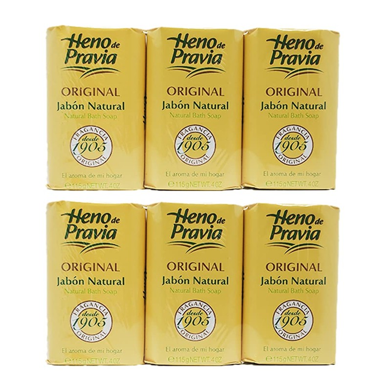 Heno De Pravia Soap LARGE 4.4 oz. Ea. ORIGINAL (
