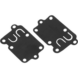 2Pcs Black Carburetor Diaphragm Replaces for Briggs and Stratton 272538 for 3-5 HP Horizontal Pulsa-Jet Engines Lawn Mower Exhaust and Emissions Accessories
