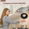 Beaufan 4 Pack CBCF005 Active Carbon Filters Compatible with CIARRA