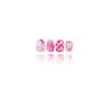 Cute Pink Press on Nails Short Square Fake Nails Acrylic