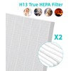 (2+8) 290/300/DX95 Replacement Filter Compatible with Fellowes AeraMax 290 300