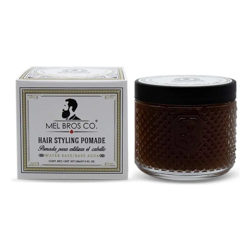 Mel Bros Co. Pomada Royal Base De Agua Extra Fijacin